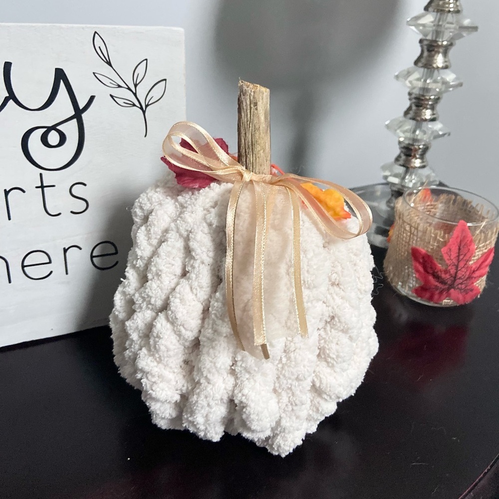 Autumn Hearth Knit Pumpkin-ivory